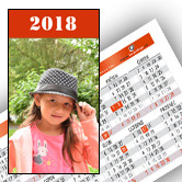 Kalendáříky 2018, rok nahoře (balíček 10 ks)