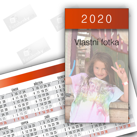 Kalendáříky 2020, rok nahoře (balíček 10 ks)