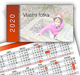 Kalendáříky 2020, rok vlevo (balíček 10 ks)