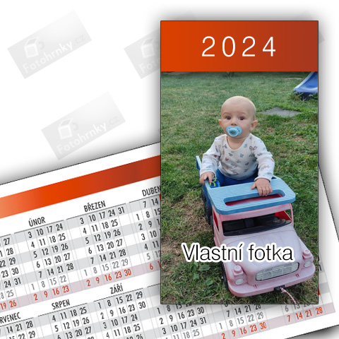 Kalendáříky 2024, rok nahoře (balíček 10 ks)