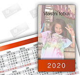 Kalendáříky 2020, rok dole (balíček 10 ks)