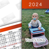 Kalendáříky 2024, rok nahoře (balíček 10 ks)