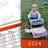 Kalendáříky 2024, rok dole (balíček 10 ks)