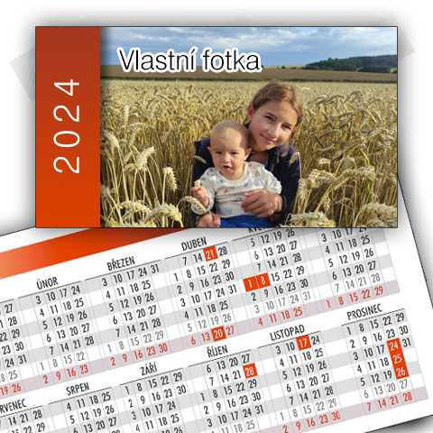 Kalendáříky 2022, rok vlevo (balíček 10 ks)