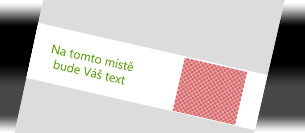Doplňkový vlastní text - Text vlevo, obrázek vpravo